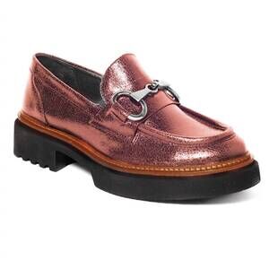 NEW UNITY IN DIVERSITY women's bothy metallic leather shoes in alfeo